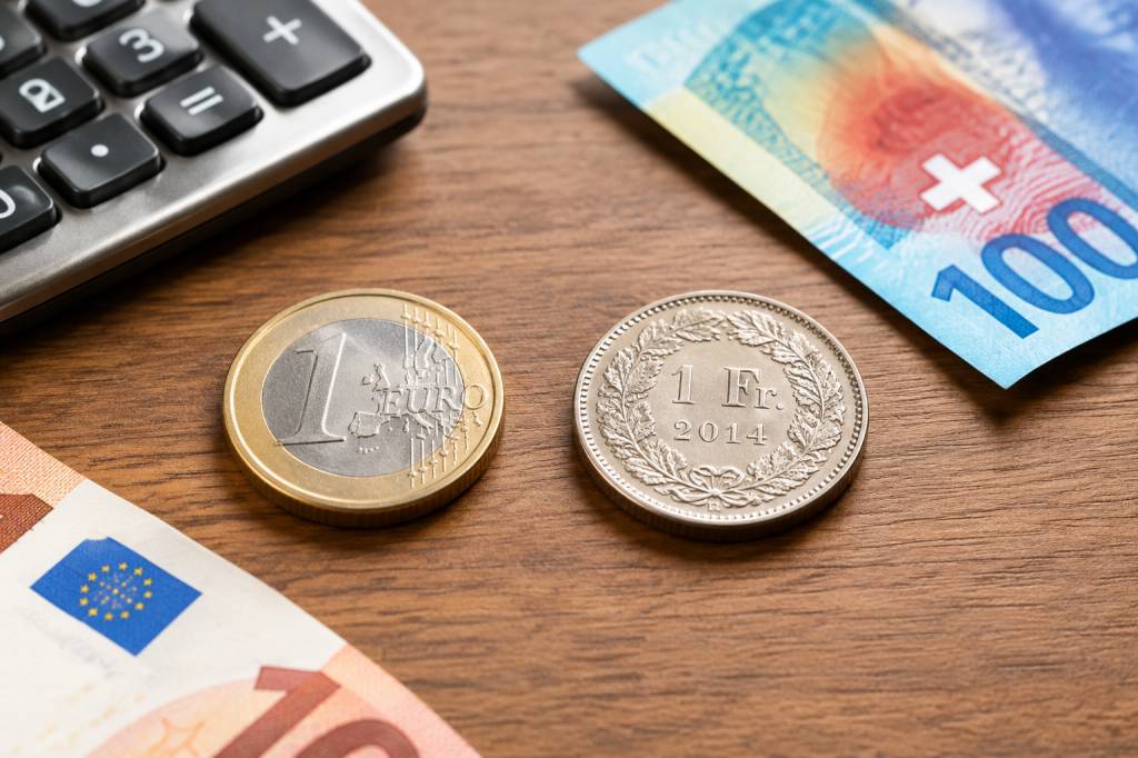 1 euro en francs suisses : quel est le taux de conversion aujourd’hui ?