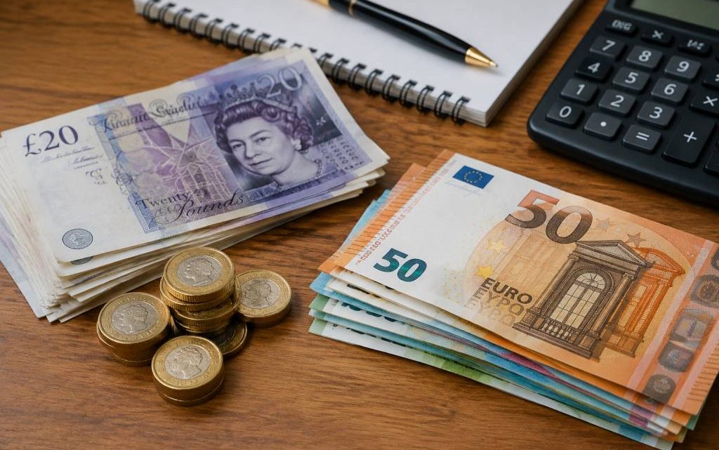 1 livres sterling en euros : conversion et taux de change actuel