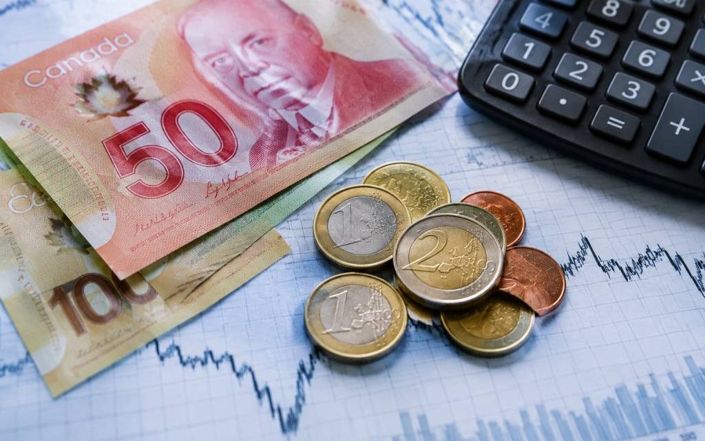 1 CAD en euro : conversion du dollar canadien en euros et taux de change actuel