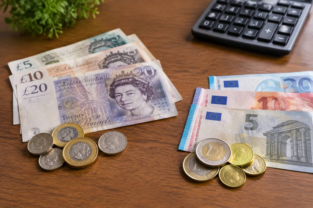 12 GBP en euros : quelle est la valeur de 12 livres sterling en euros ?